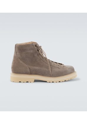 Brunello Cucinelli Suede ankle boots