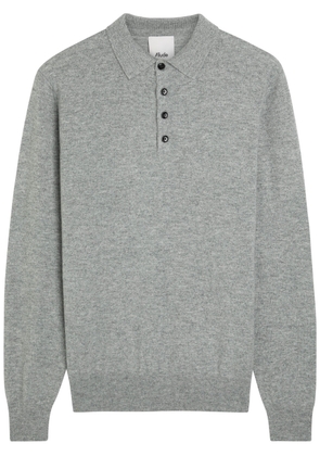 Allude Cashmere Polo Shirt - Grey - M