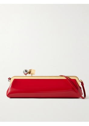 Jacquemus - Le Salon Leather Clutch - Red - One size