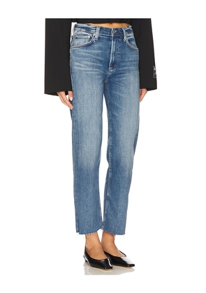 Citizens of Humanity Palma Straight in Blue. Size 23. Also in 24, 25, 26, 27, 28, 29, 30, 31, 34.