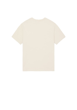 FRAME Frame Logo Tee in Brown. Size M. Also in L, S, XL.