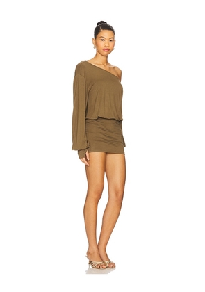 superdown Rosabella Mini Dress in Olive. Size L. Also in M, S, XL, XS, XXS.