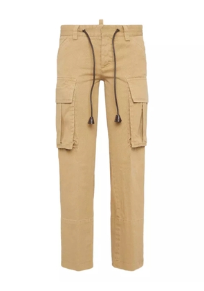 DSQUARED2 drawstring trousers - Neutrals