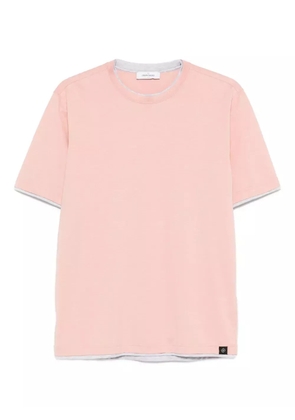 Gran Sasso layered cotton t-shirt - Pink