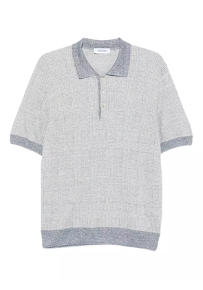Gran Sasso checked polo shirt - Grey