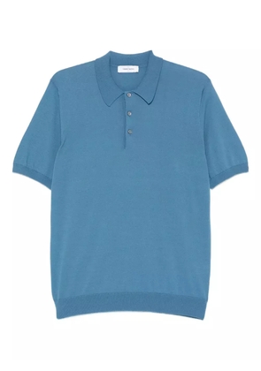 Gran Sasso short-sleeve polo shirt - Blue