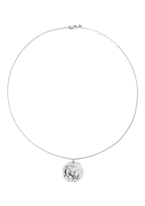 Monica Vinader Taurus Zodiac pendant necklace - Silver