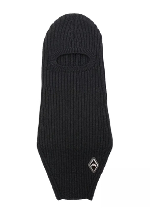 A-COLD-WALL* Windermere ribbed-knit balaclavav - Grey