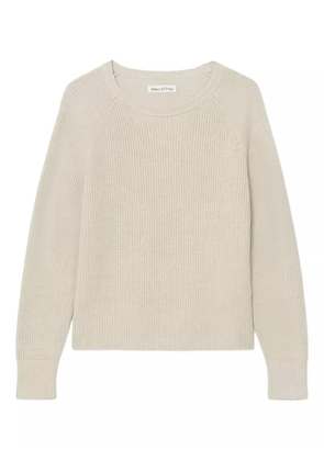 Marc O'Polo ribbed crew-neck sweater - Neutrals