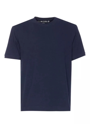 Circolo 1901 crew-neck short-sleeve T-shirt - Blue