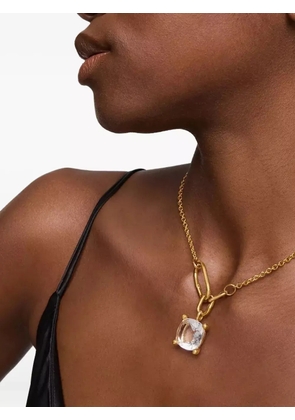 TOUS crystal-embellished pendant necklace - Gold