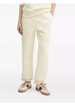 Patrizia Pepe elasticated-cuff trousers - White