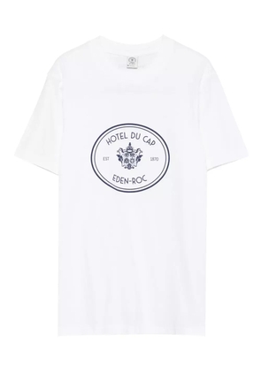 Sporty & Rich Eden Roc crest T-shirt - White