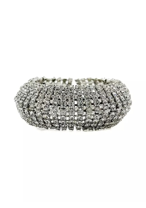 Jennifer Gibson Jewellery 1950s Weiss rhinestone bracelet - Silver