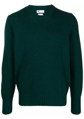 Doppiaa crew-neck wool-blend jumper - Green