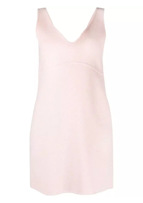 P.A.R.O.S.H. sleeveless wool minidress - Pink
