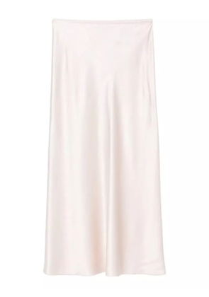 JOSEPH Isaak bias-cut silk midi skirt - Pink