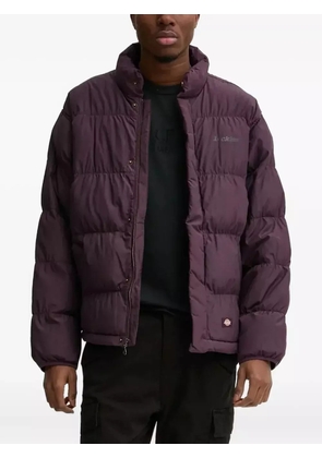DICKIES logo-print puffer jacket - Purple