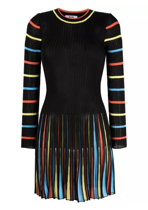 MSGM long-sleeve stretched dress - Black