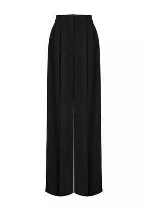 Alberta Ferretti pressed-crease trousers - Black