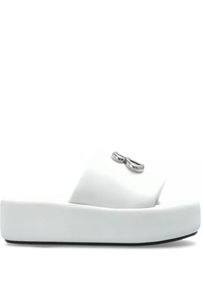 Balenciaga Rise slides - White
