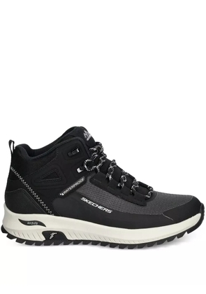 Skechers waterproof lace-up boots - Black