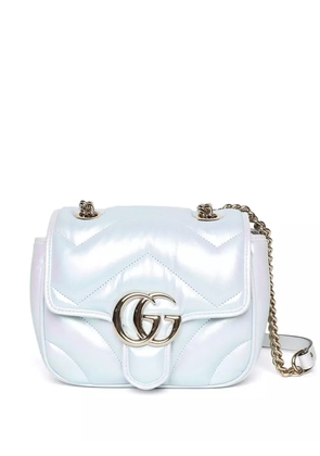 Gucci mini GG Marmont cross body bag - Blue