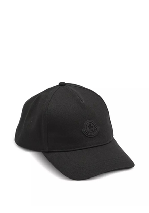 Moncler logo-patch baseball cap - Black