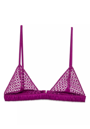 Kiki de Montparnasse Pointelle Soft bra - Purple