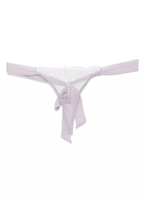 Kiki de Montparnasse Cadeau thong - Purple