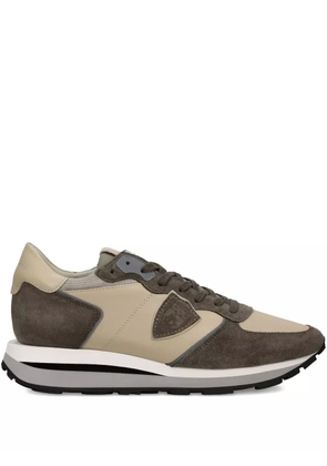 Philippe Model Paris Tropaz Haute suede-panel sneakers - Neutrals