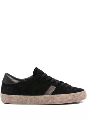 D.A.T.E. Hill Low suede leather trainers - Black