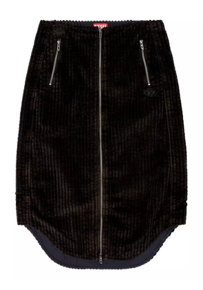 Diesel O-Llipop corduroy skirt - Black