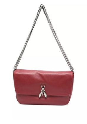 Patrizia Pepe Fly-plaque shoulder bag - Red
