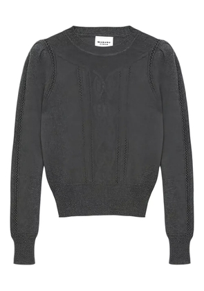 ISABEL MARANT long-sleeves cable-knit sweater - Grey