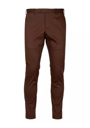 PT Torino flat-front trousers - Brown