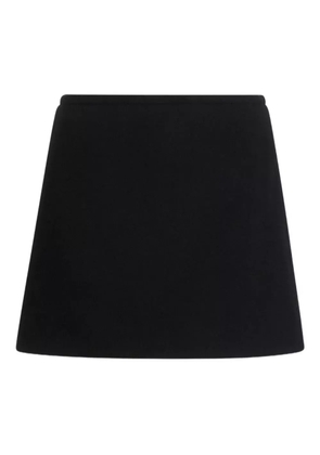 Patou A-line mini skirt - Black