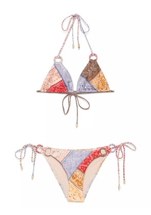 ZIMMERMANN Lucky Ring bikini - Brown
