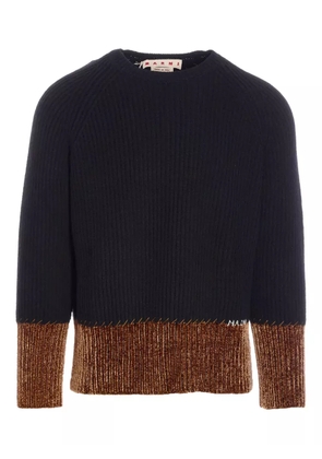 Marni ribbed wool sweater - Black