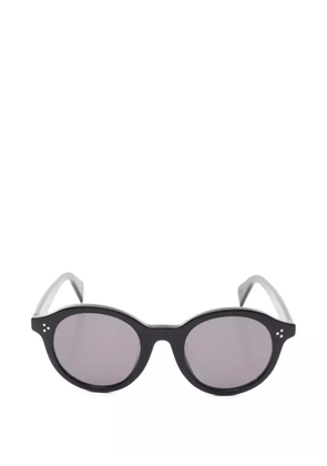 Celine Pre-Owned 2010s Boston round sunglasses - Black