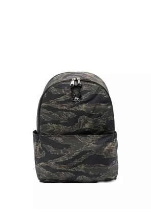 Diesel camo-pattern backpack - Green
