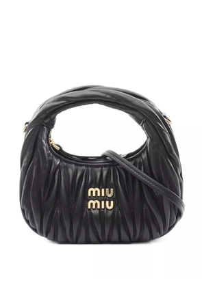 Miu Miu Pre-Owned 2020s matelassé handbag - Black