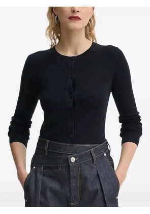 Marc O'Polo ribbed wool cardigan - Blue