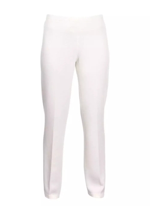 Gran Sasso pressed-crease trousers - White