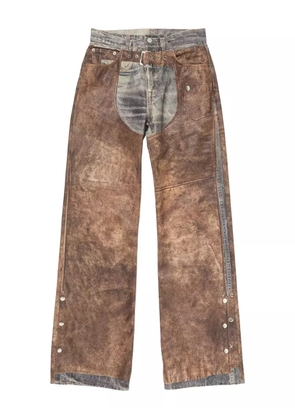 Acne Studios printed jeans - Brown