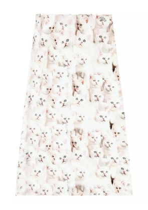 Diesel O-Rchid-R1 skirt - White