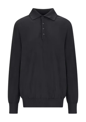 Canessa polo-neck sweater - Black