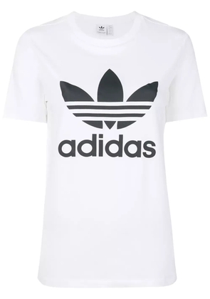 adidas Adidas Originals Trefoil logo T-shirt - White