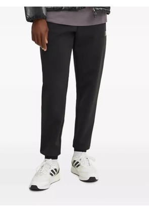 Ea7 Emporio Armani logo-appliqué track pants - Black