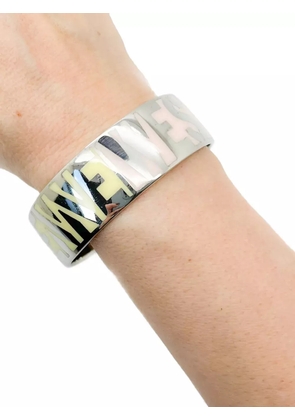 Vivienne Westwood Pre-Owned 2000s Orb bangle bracelet - Silver